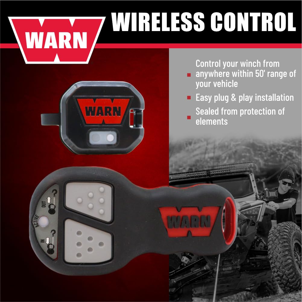 Amazon.co.jp: Warn 純正ウインチ 新型ワイヤレスリモコン 5ピン 12v