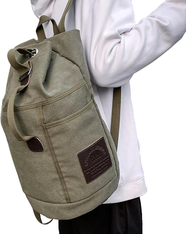 Mens Mochila Lona Vintage - armazenamento mochila bolsa viagem | Mochila lona grancapacidapara escalada, drifting, equitação, viagens Weeyutix em oferta na Shopee Mens Mochila Lona Vintage - armazenamento mochila bolsa viagem | Mochila lona grancapacidapara escalada, drifting, equitação, viagens Weeyutix em oferta na Shopee