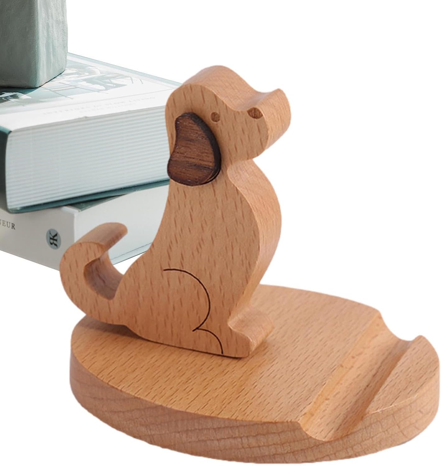 Wooden Phone Holder Stand Tabletop Holder, Rack, Bracket