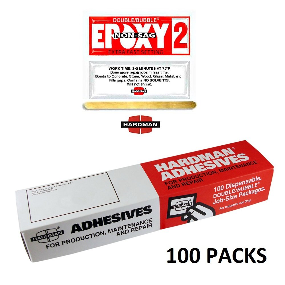 Amazon.com: Red 2 Non Sag 3.5g Double Bubble Epoxy Packet