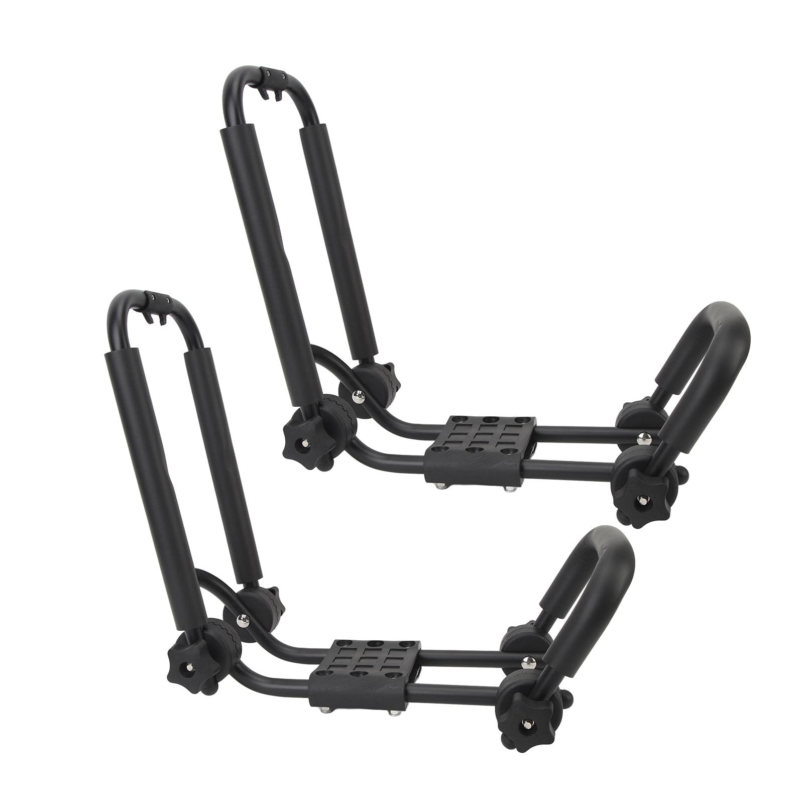 2pcs Kayak Roof Rack Universal Folding Adjustable Canoe Car Top Roof Mount Carrier for Boat SUV Truck Van