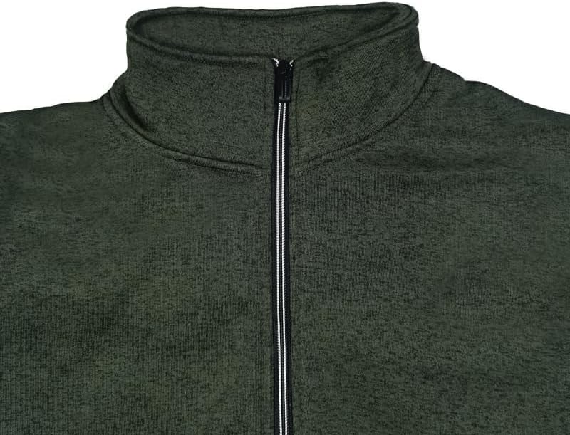 Men's Zipper Cardigan - Warm Casual Sweatshirt Autumn Winter Wear for Vacations Everyday Life - Image 4