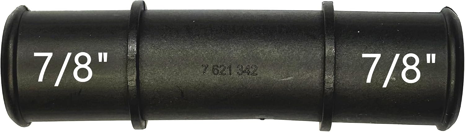 7621342, 7/8" Engine Coolant Direct Hose Connector for BMW,X3,X5,X1,5 Series,3 Series,X7,4 Series,Audi,VW,Mercedes-Ben,Porsche,Toyoto,Honda,Ford,Kia,22mm Water Pipe Fitting Barb,Heater Hose Repair Kit