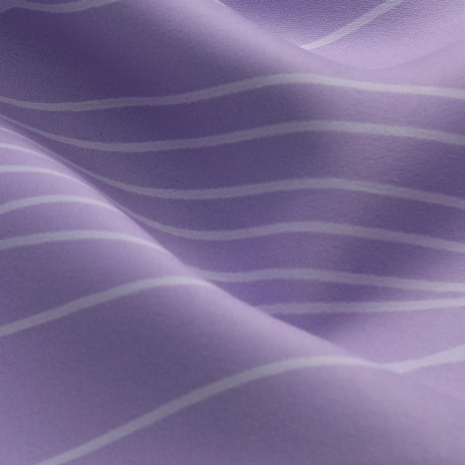 Degradado habitación Infantil, Cortinas con Ojales para salón, Opacas con Ojales, termocortina antifrío Separador Cortina 244 cm Largo, H 244 x L 132 cm, Violeta y Blanco, Lote de 2 Opacas