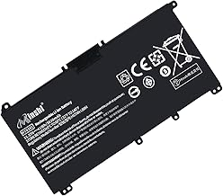 HT03XL Battery, Compatible with HP 15-da0000, 15-db0000, Pavilion 15-cs0000, 15-cu0000, 15-cu1000, 3630mAh, 11.55V, Black, GlobalSmart High Performance, Laptop Compatible Battery