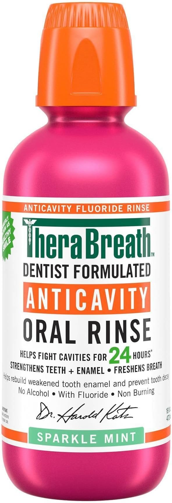 Healthy Smile Rinse, Sparkle Mint, 16 Oz
