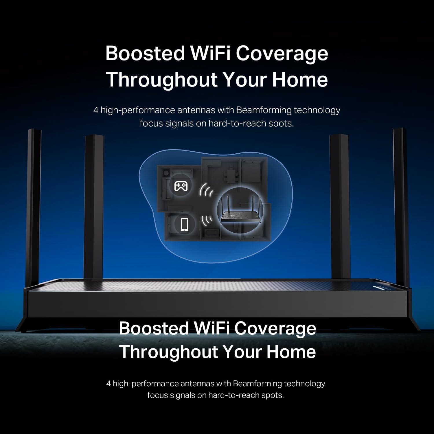TP-Link Dual-Band Wi-Fi 7 Router (Archer BE3600) – BE3600 Gigabit