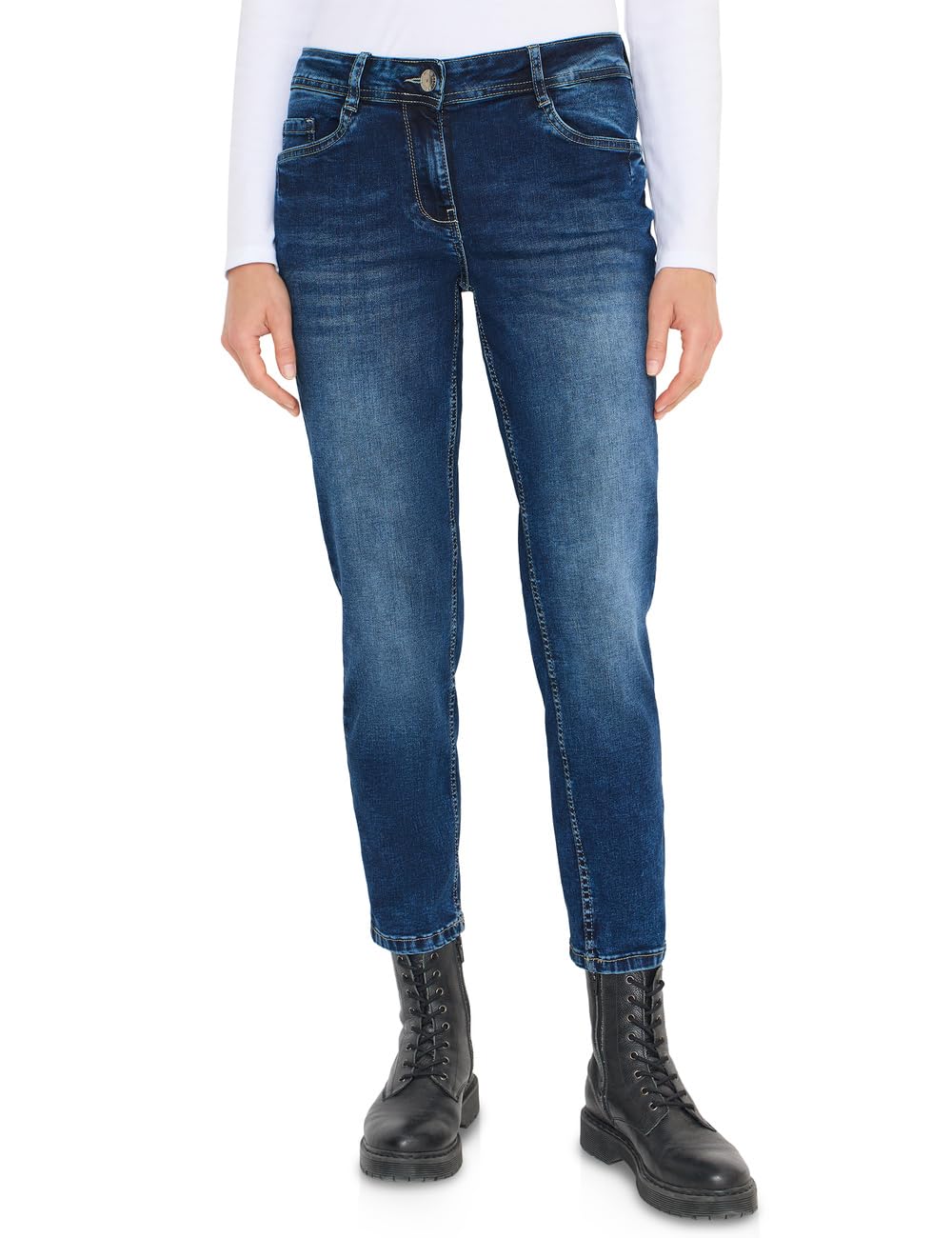 Cecil Damen Slim Leg Jeans 3817833