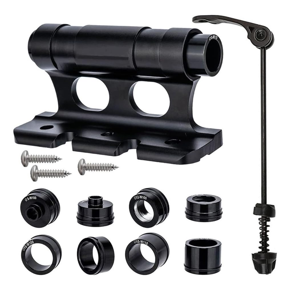 Stebcece Universal Bike Block Fork Mount with Adapter Car Roof Carry Rack Quick Release Bike Holder Bikes Front Fork Fixed Clip