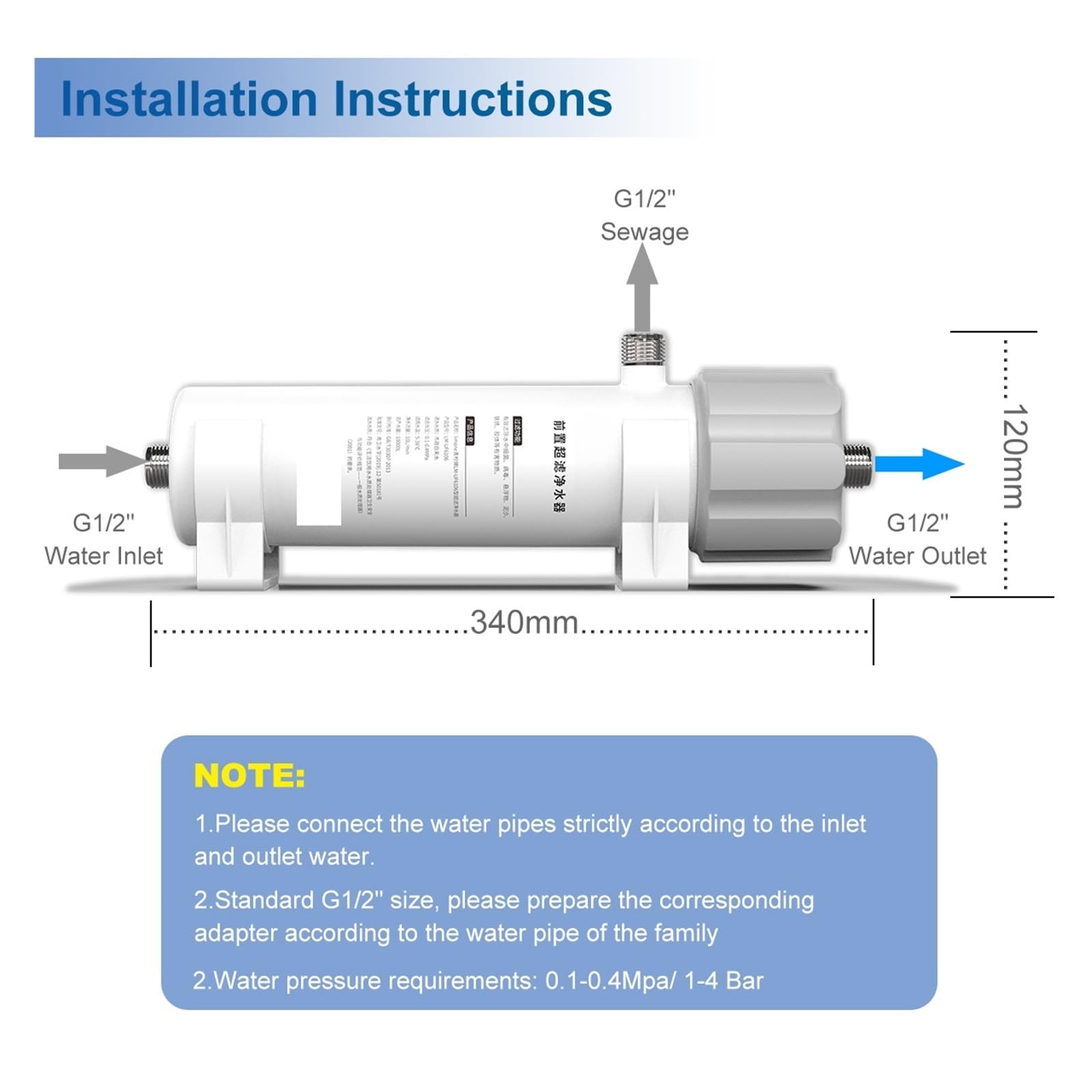 0,01μm PVDF Ultrafiltration System Oczyszczania Wody Filtrującej Zanieczyszczenia W Wodzie, Zmywalna Membrana Z funkcją filtracji o wysokiej wydajności