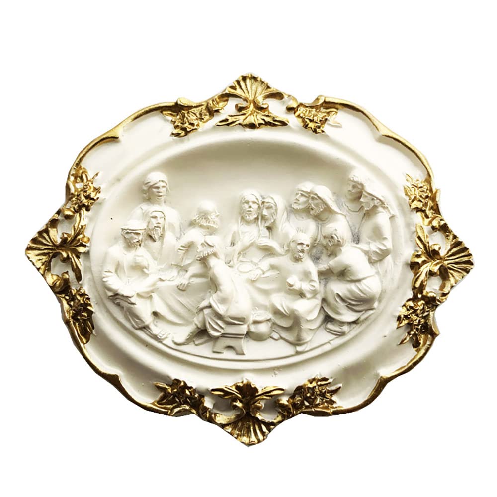 Gerusalemme Israele 3D Ultima Cena Magnete da Frigorifero Regalo Souvenir in Resina Artigianale Calamita da Frigorifero Decorazione per Casa e Cucina Collezione