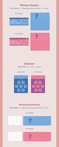 Miniatura 4 de Juego semanal de juego Holiday 4th Mini álbum E Ver CD+1p Póster+92p PhotoBook+2p PhotoCard+1p Photo Ticket+1p Pegatina+1p Foto Impresa+1p Etiqueta