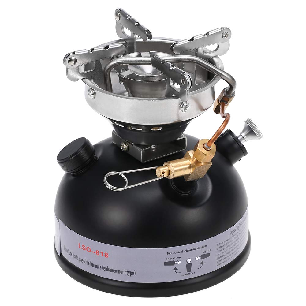 Réchaud multifonction portable pour camping, randonnée, randonnée, compact, léger, solution de cuisson polyvalente pour les aventures en plein air
