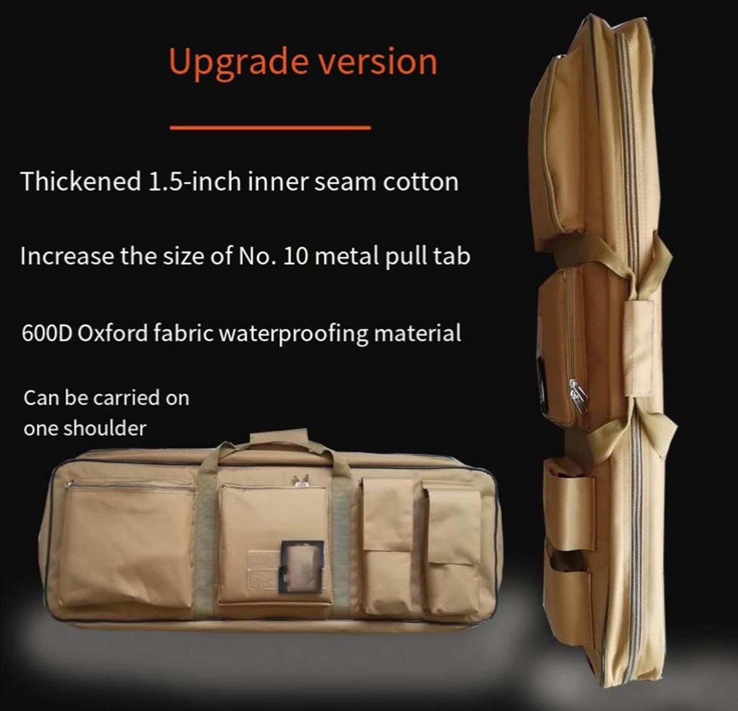 Bolsa Táctica De Escopeta, Bolsa para Rifle, Estuche De Pistola Acolchado Suave, Mochila De Caza Al Aire Libre Estuche para Escopeta Airsoft para La Caza Y El Tiro A