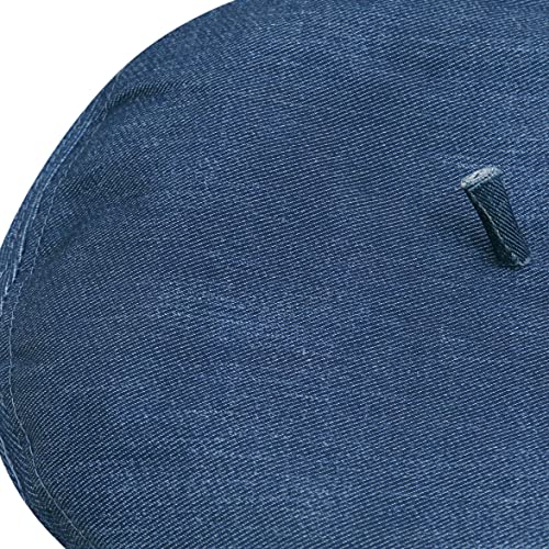 Women Girls Denim Beret French Hat Casual Sun Hat With Adjustable Strap #TOP6