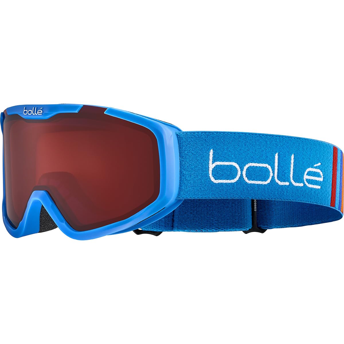 Bollé Ski-Maske Kinder - SLF Kat. 2, UV-Schutz, Flow-Tech Belüftung, Rennblau