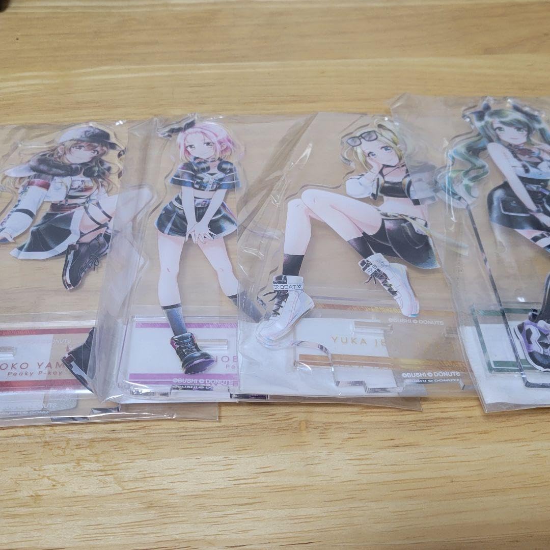 D4DJ Peaky P-key アクリルスタンド 4点セット D4DJ PeakyP-key 山手