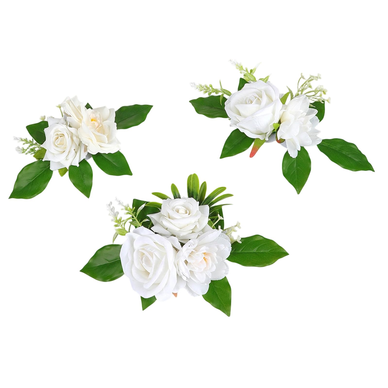 Msioytog Artificial Floral Cake Centerpiece for Enchanting Wedding Ceremony Wedding Decors Photo Props Aisle Pew Flowers