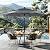 Sophia & William 10ft 3 Tier Auto-tilt Patio Umbrella, Outdoor Double Vented Umbrella with Crank, Grey