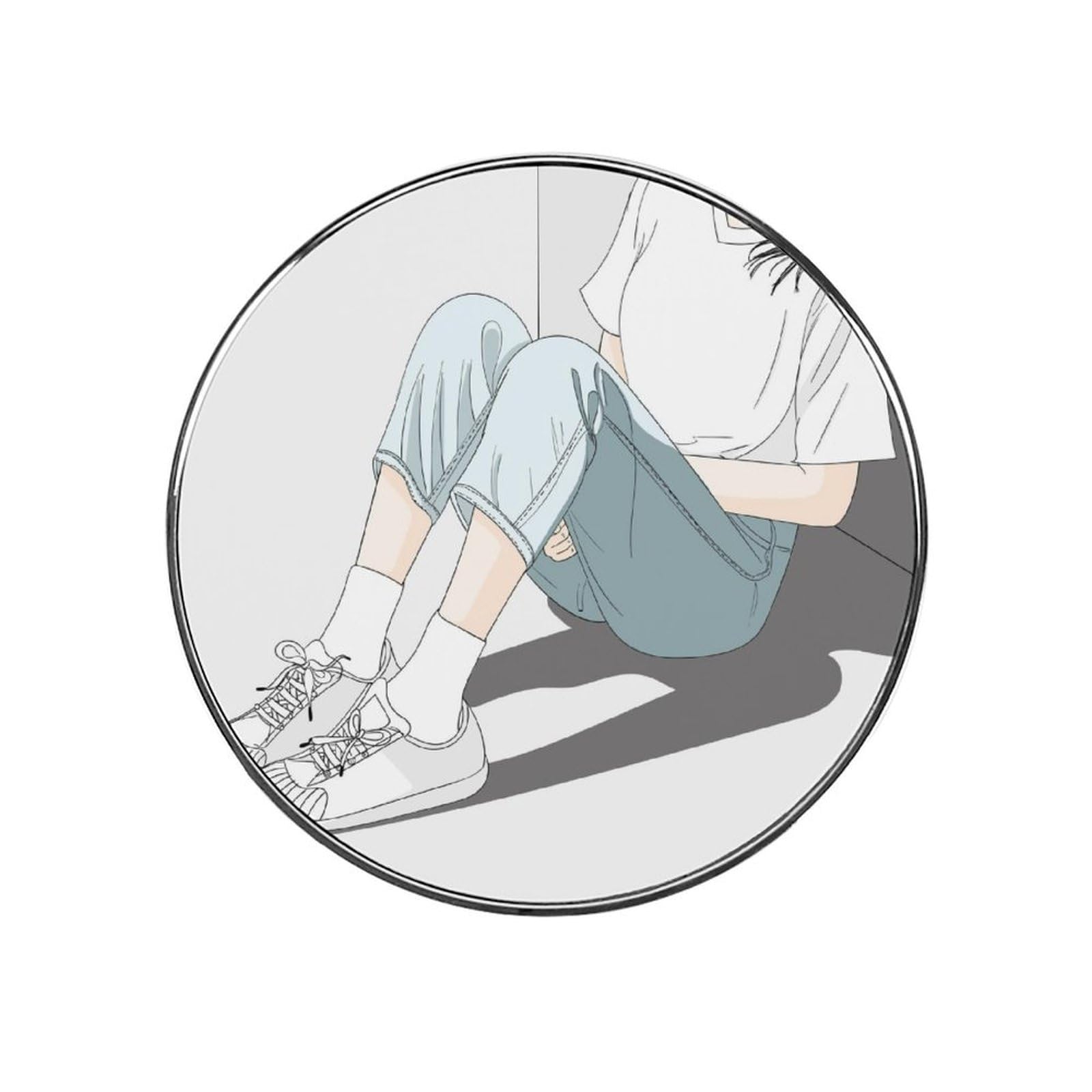 Cartoon Girl Refrigerator Magnet Decorative Locker Magnet For Kitchen And Office Home Décor