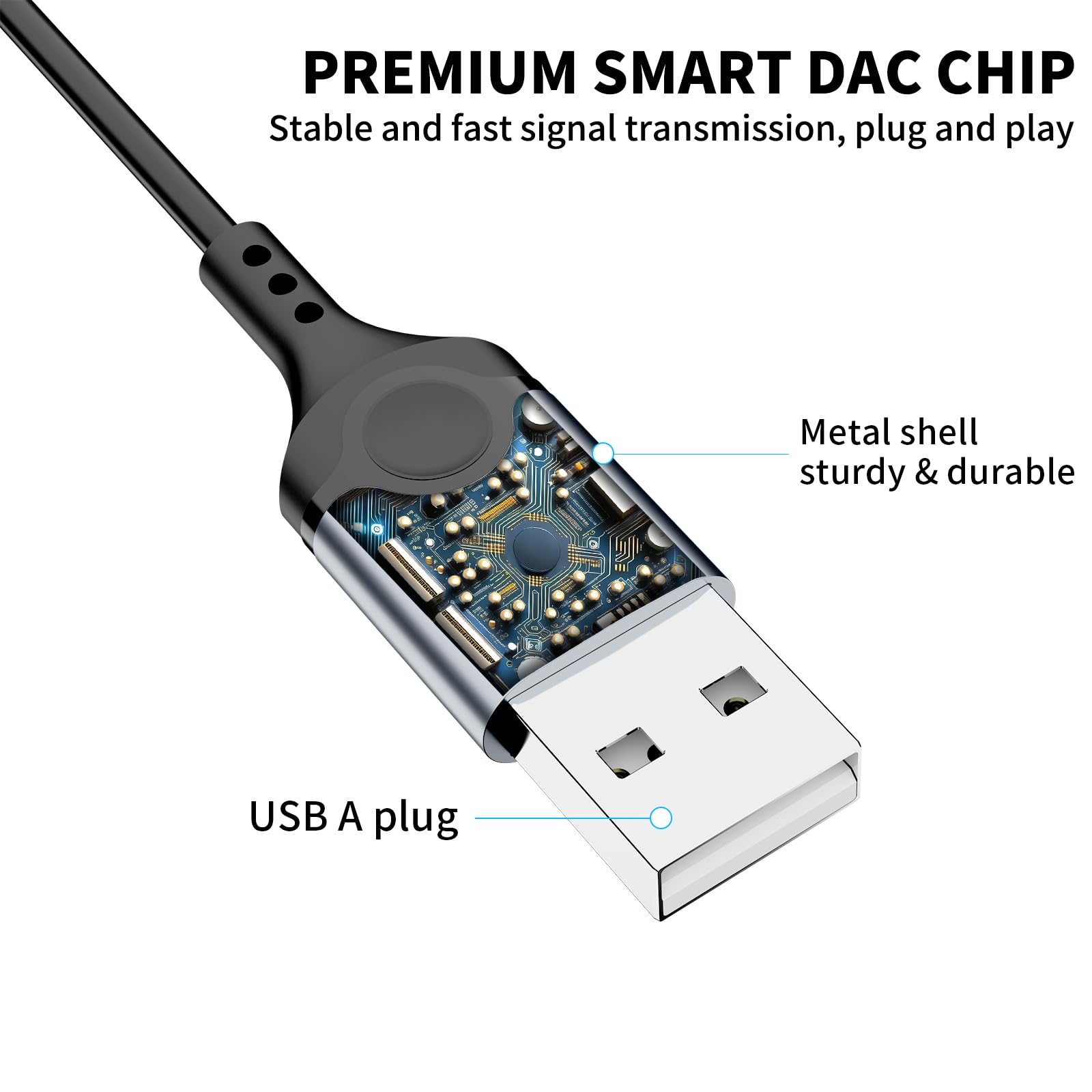 Cuffie PC con Cavo per Laptop,Leggere USB Auricolari con Microfono con Cancellazione del Rumore Funzione Silenziosa Controllo Audio,Magnetico Auricolare Gaming per Ufficio Trasmissione dal Vivo PS 4 5
