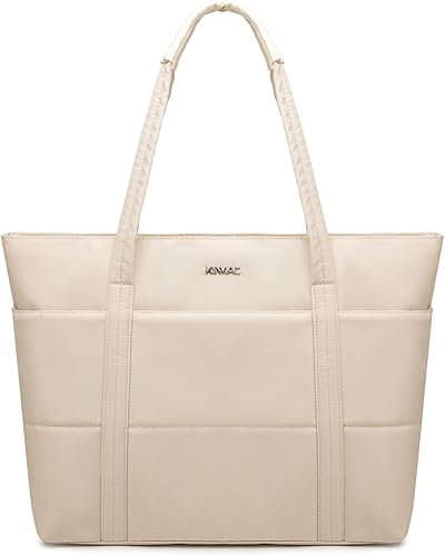Kinmac Women's Laptop Tote Bag Top Handle Handbag Work Bag for Laptop Computer Up to 15.6 inch