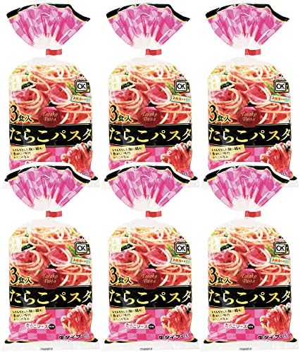 （21:00時点） 五木食品 3食たらこパスタ 465g ×6個(電子レンジ調理可能)(常温保存商品)
