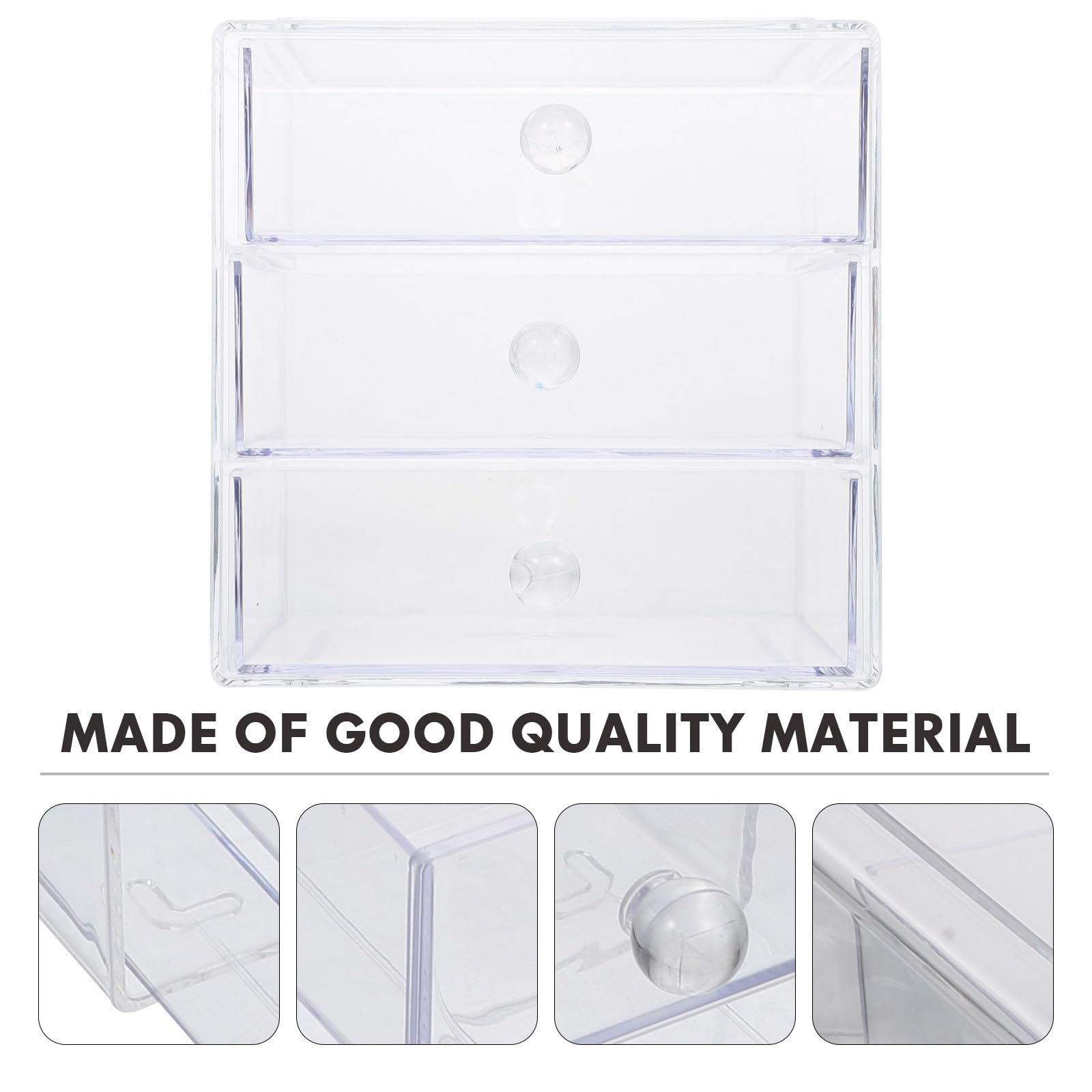 Contenitore per Trucchi Organizer Multi Strato in Acrilico Trasparente