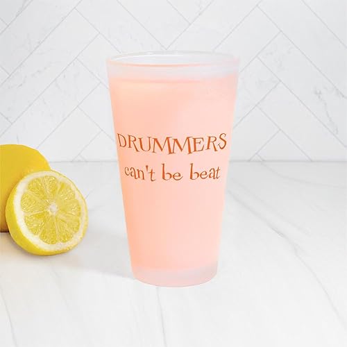 Miniatura 10 de CafePress Drummer - Vaso de cerveza para beber, 16 onzas