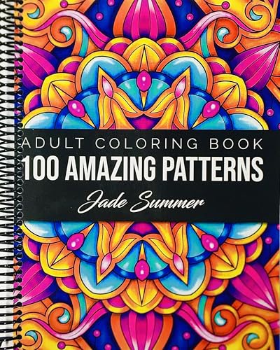 100 Amazing Patterns: An Adult Coloring Book with Fun, Easy, and ...