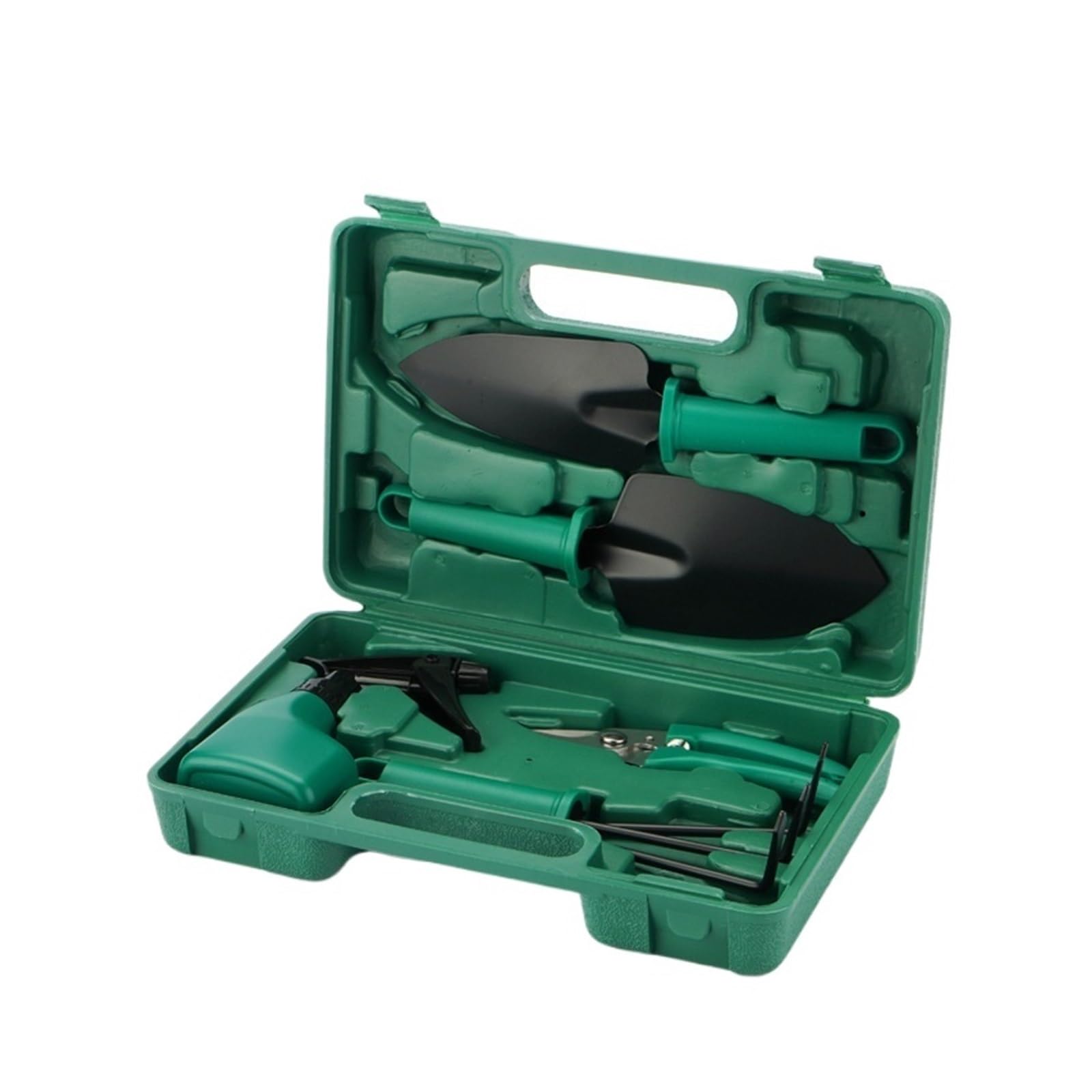 Set di attrezzi da giardino, giardinaggio 10 pezzi piante a mano, adatti a giardinieri donne e uomini(5 piece set)