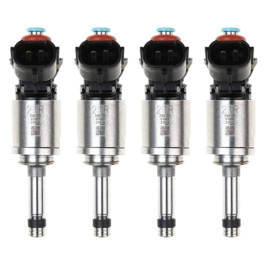 4Pcs 8201438013 Ignition Coil Packs Fuel Injector, for