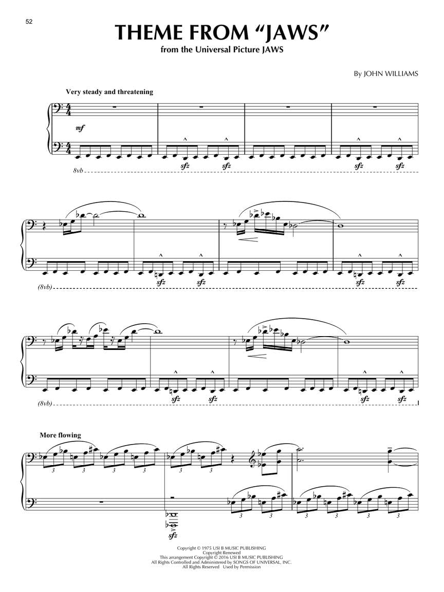 Horror Music. Solo de Piano.