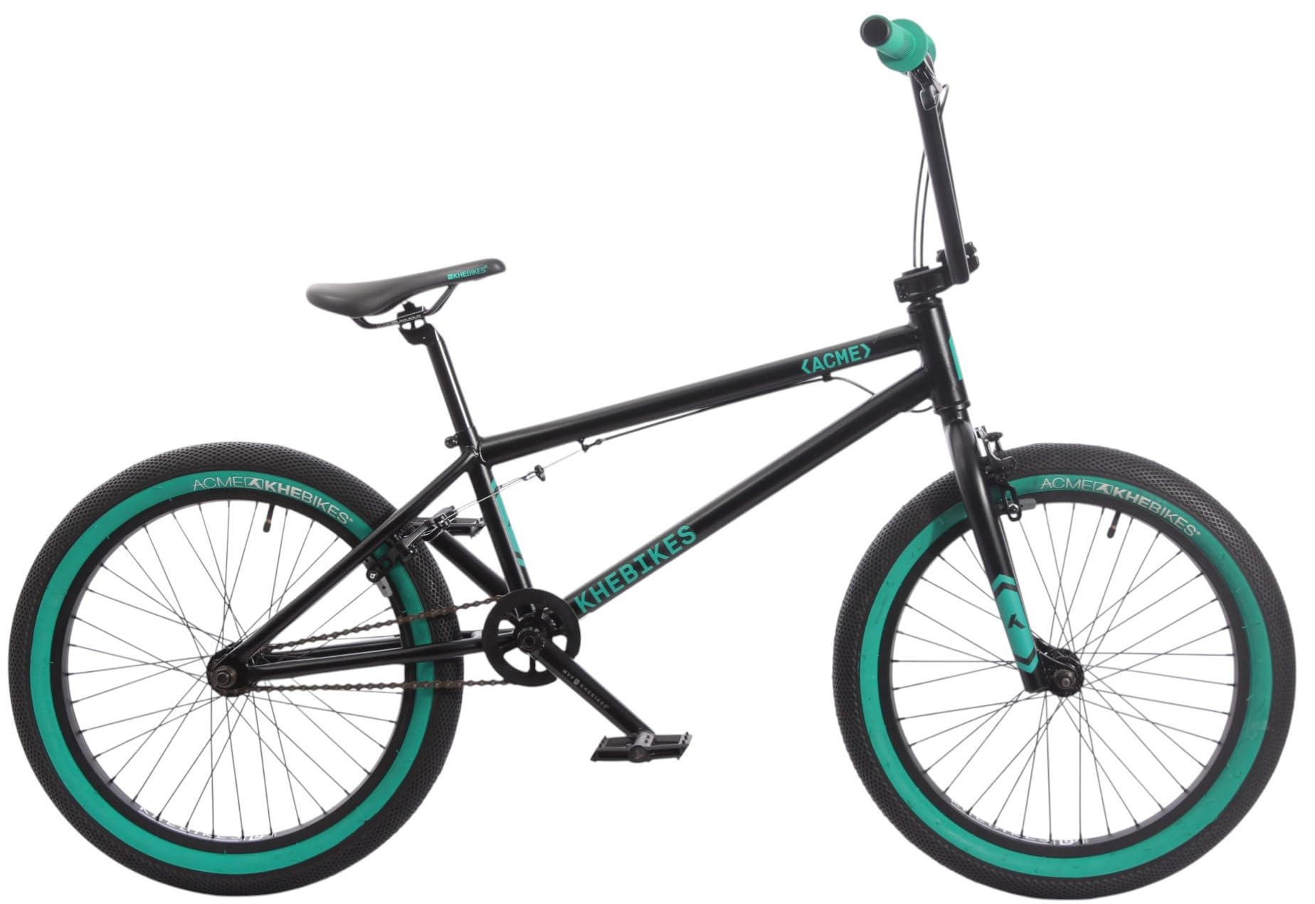 KHE Acme BMX 20" - 11,1 kg - 21,25" TT - Manivelle CrMo 3 pièces - Rotor - Pneus 2,40" - BMX Big Rider jusqu'à 2,05 m - 2025