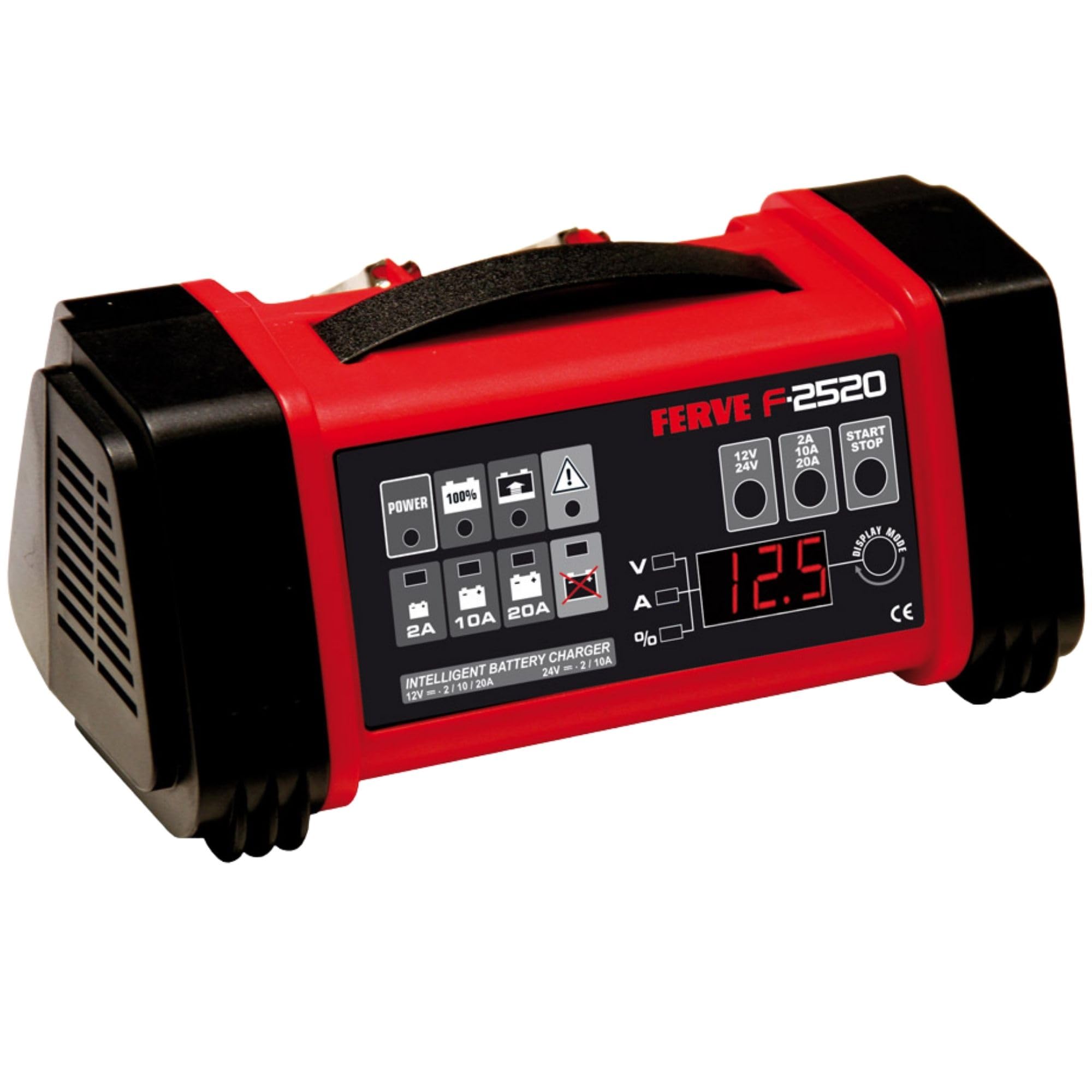 Ferve F-2520 Cargador Automático de Baterías de Plomo Ácido