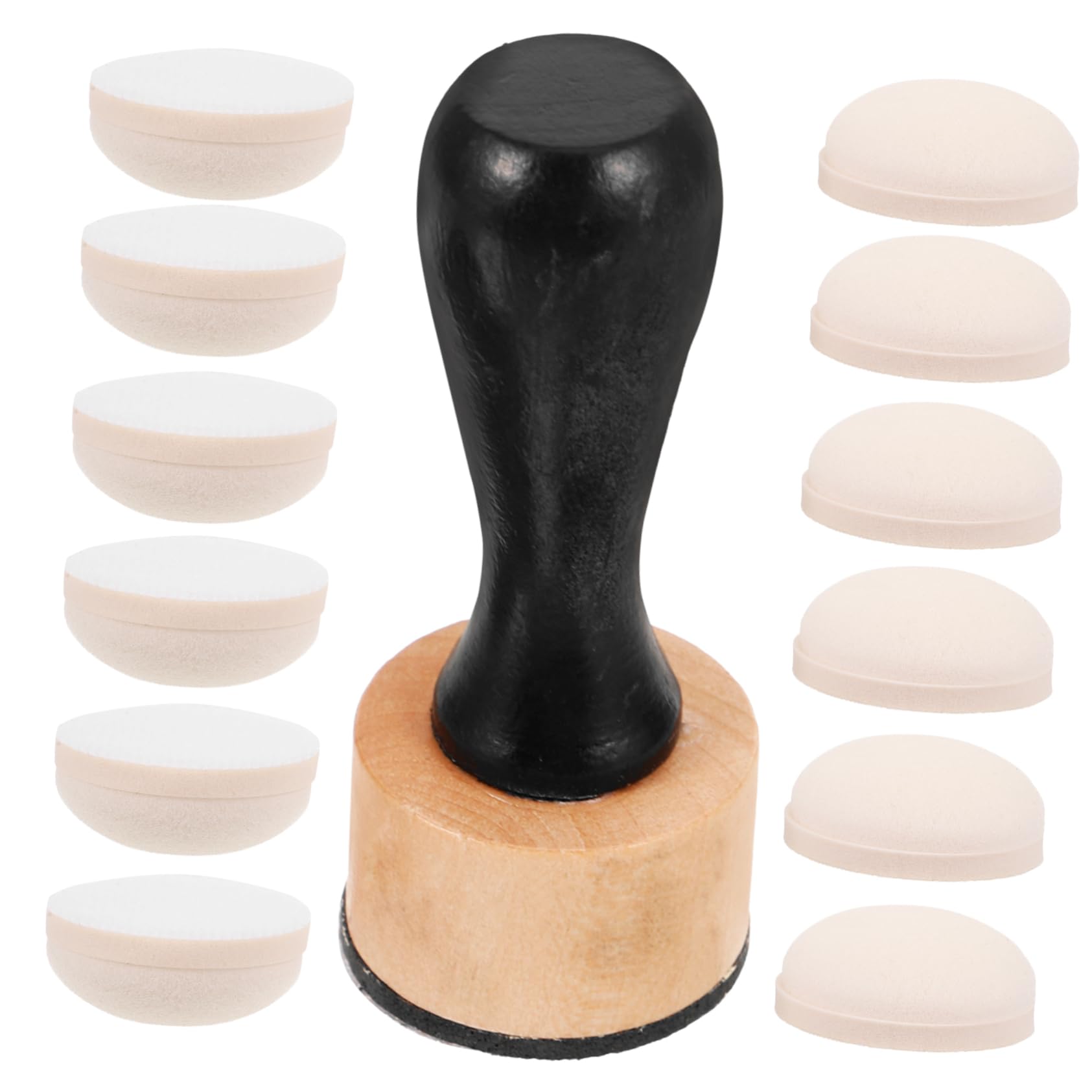 DOITOOL 5 Sätze Sponge Stamper für Malerei Schwämme Vielseitige DIY Bastelwerkzeuge Langlebig und Leicht für Projekte und Familienaktivitäten