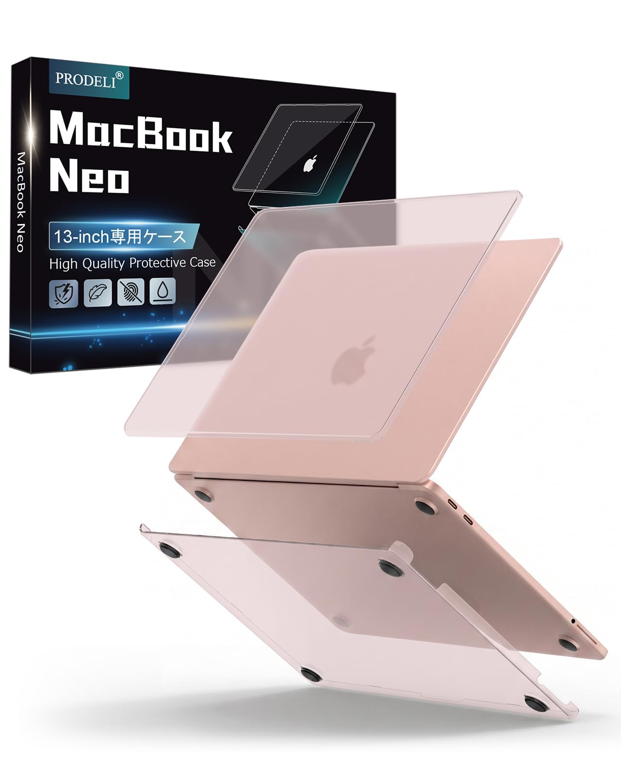 Amazon.co.jp: MacBook Neo 13インチ 専用 ケース マット質感 新しい超