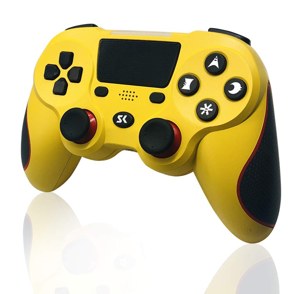 Wireless Bluetooth Gaming Pad Console for Play Station4/PS4 Pro/Slim/PC, Dual Vibration High Performance Gaming Remote