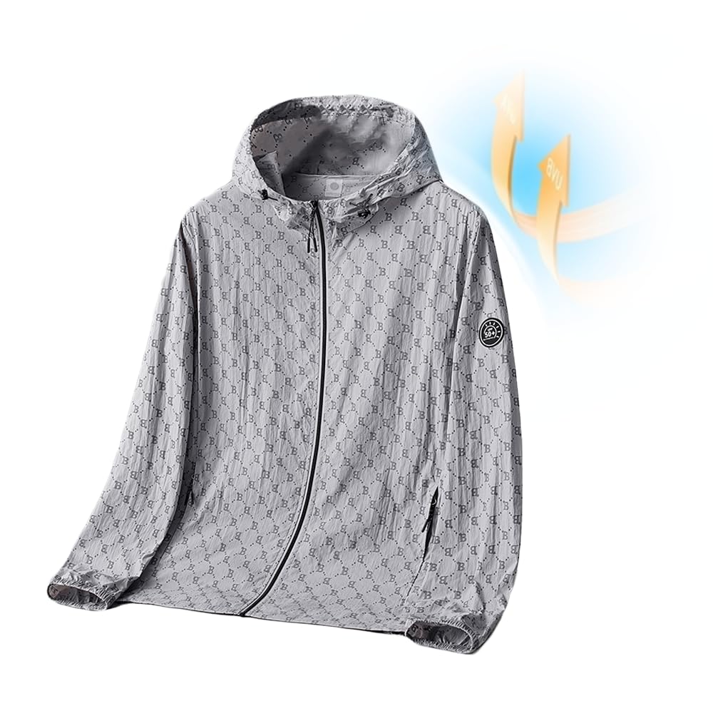 Camisas de pesca con protección solar UPF 50 ultrafinas y transpirables para hombre, con capucha