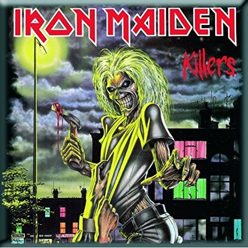 Preisvergleich Produktbild Iron Maiden Killers Fridge Kühlschrank Magnet 100% Original Offizielle Lizenzprodukte