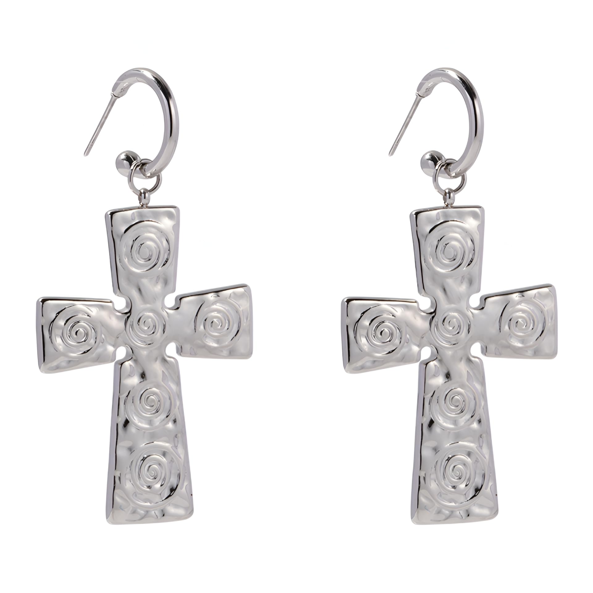Collier de Croix Occidentale Argent 925 Coffret Parure Cadeau Idéal - 5