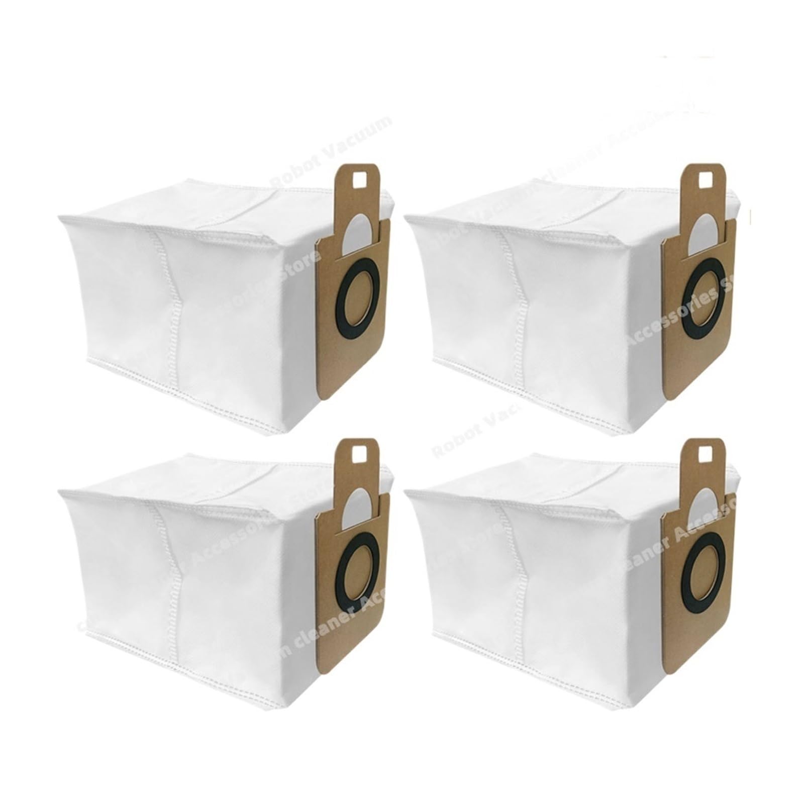 Mwmyquext 4Pcs Compatible For Dreame D10 Plus / D9 Plus. Robot Vacuum Dust Bag