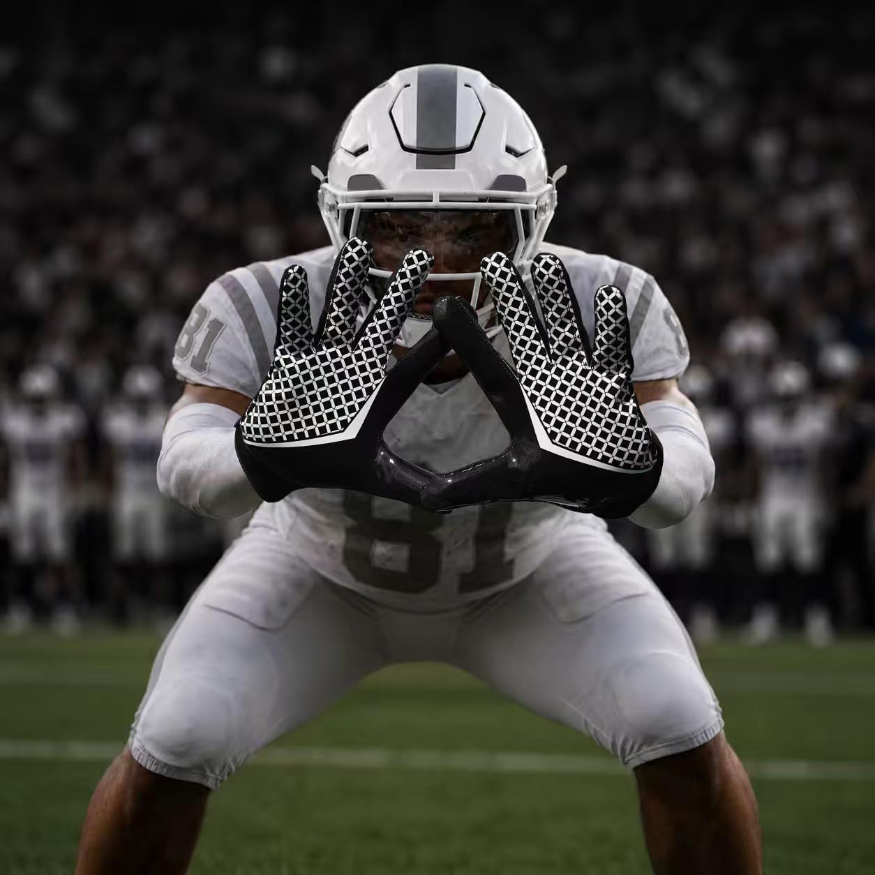 Seibertron Pro 3.0 Elite Ultra-Stick Sports Receiver/Empfänger Handschuhe American Football Gloves Jugend und Erwachsener