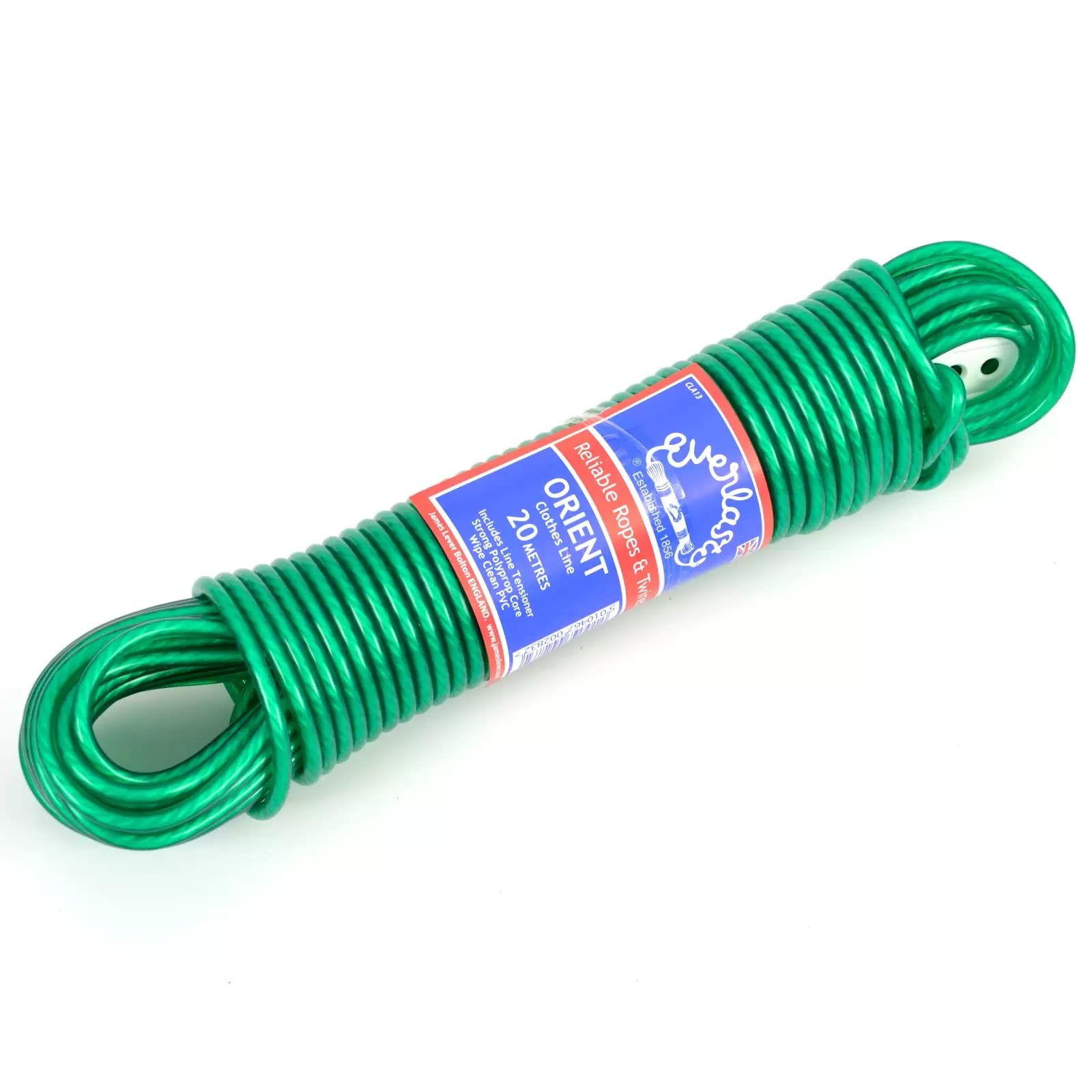 Everlasto 100m 'Orient' PVC Clothes/Washing Line 4.8mm Thick - Green