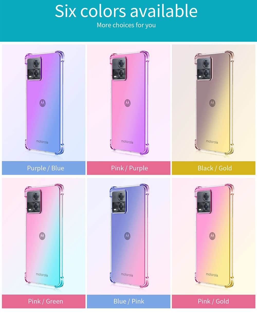 HAOYE Cover Per Motorola Moto Edge 30 Fusion, Custodia In TPU A