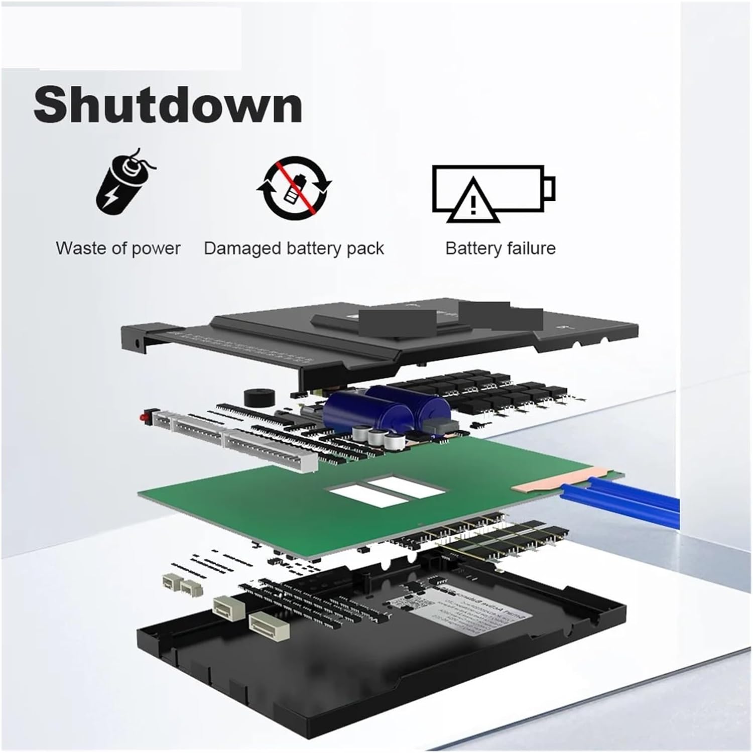 BMS 100AH 8S 10S 12S 13S 14S 15S 16S 20S 21S 24S with Active Balance Board Li-Ion Lifepo4 100ah Lto Battery(BD6A24S10P)