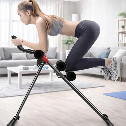 Rodillo abdominal | Equipo de entrenamiento abdominal | Máquina de abdominales ajustable para entrenamiento de cuerpo completo para gimnasio en casa