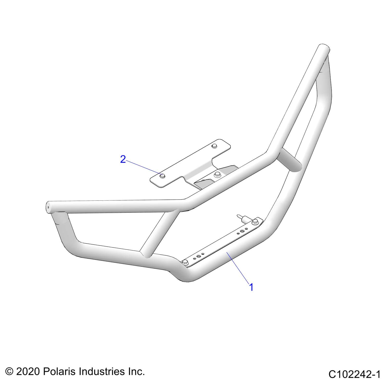 Amazon.com: Polaris ATV K-HDWR,BG,FRT,EAGLE, Genuine OEM Part 