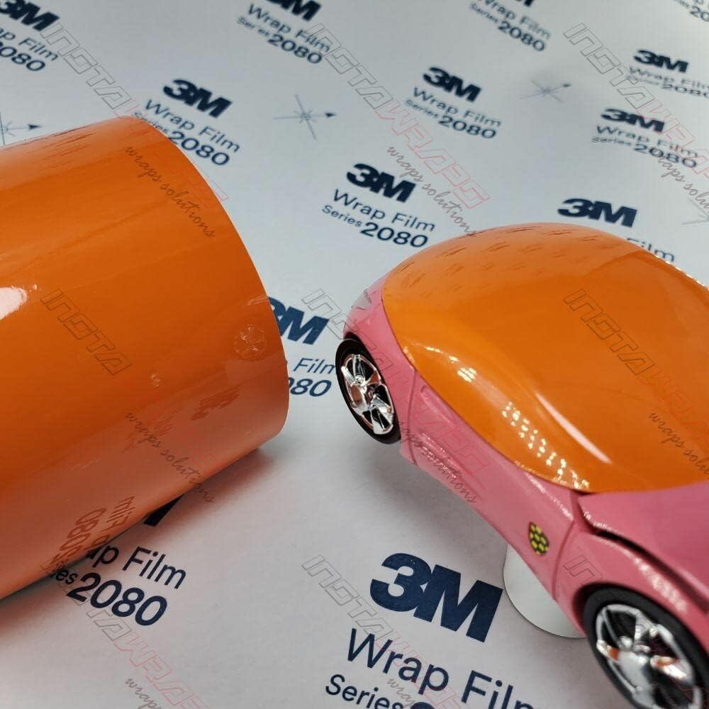 3M 2080 G14 Gloss Burnt Orange 5ft x 2ft (10 Sq/ft) Car Wrap Vinyl Film