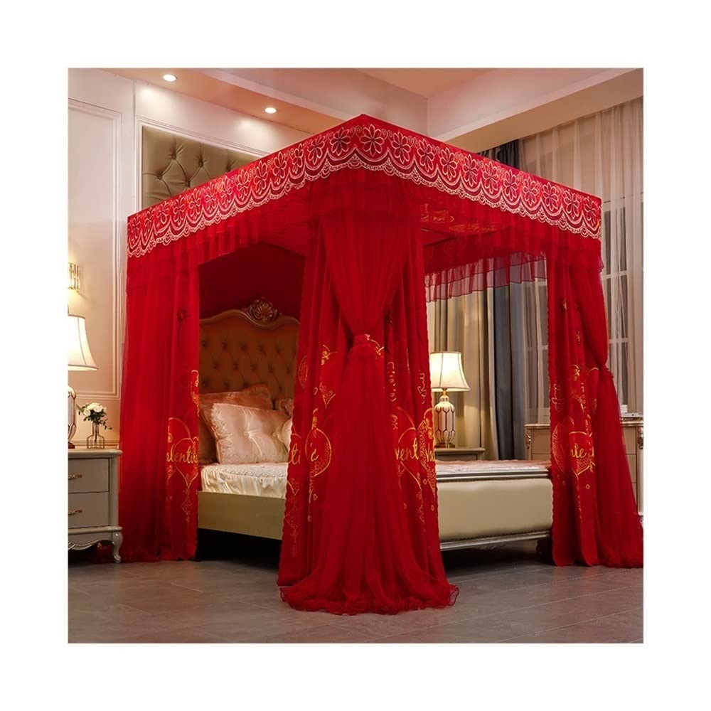 Rideau de lit anti-poussière occultant pour stopper insectes et lumière